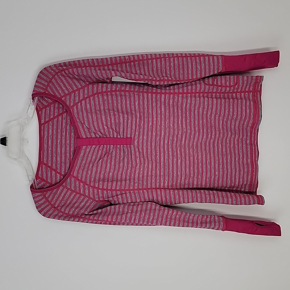 Lululemon run sport henley size 8 - Picture 1 of 11